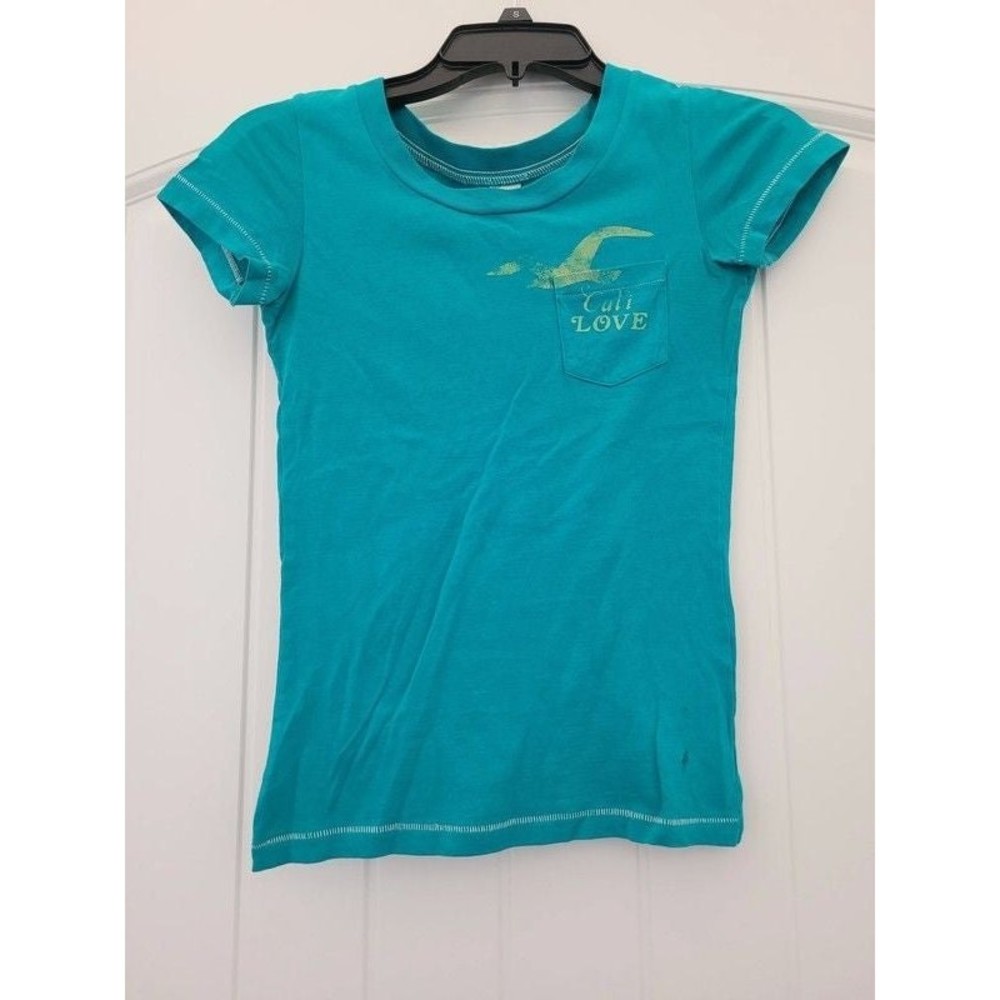 Teal Short Sleeve Hollister Shirt
